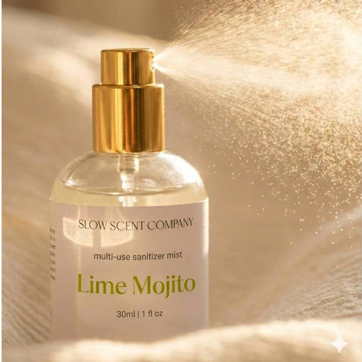 Lime Mojito Multi-use Sanitizer Mist – Slow Scent Company