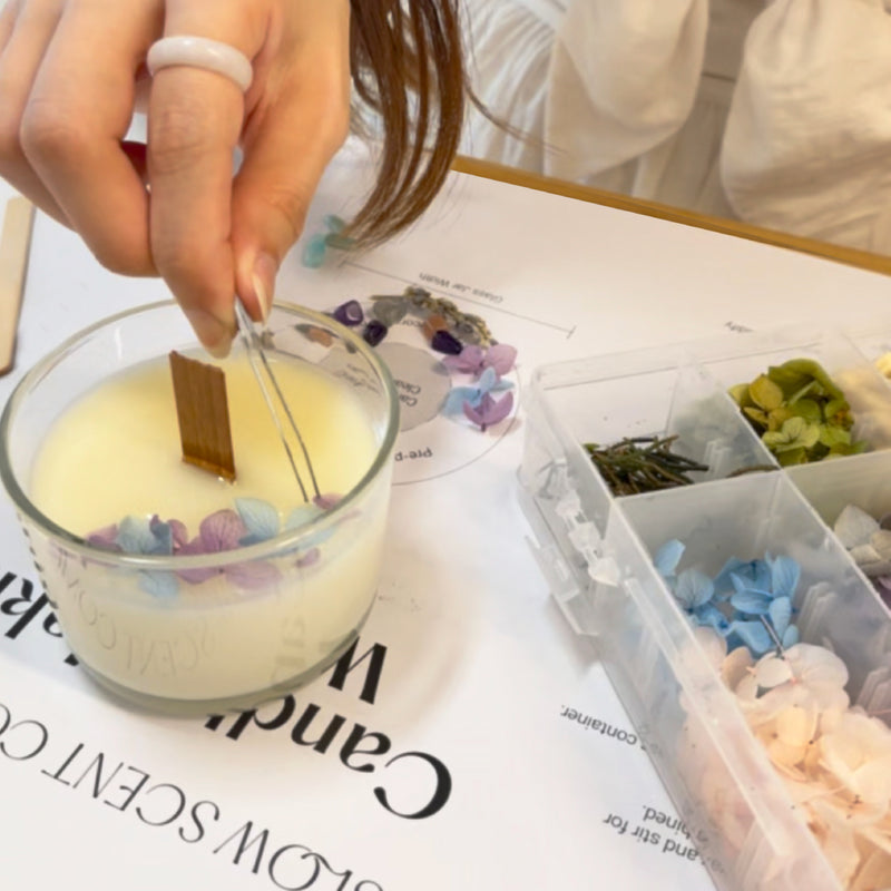Crystal Botanical Candle Making Workshop