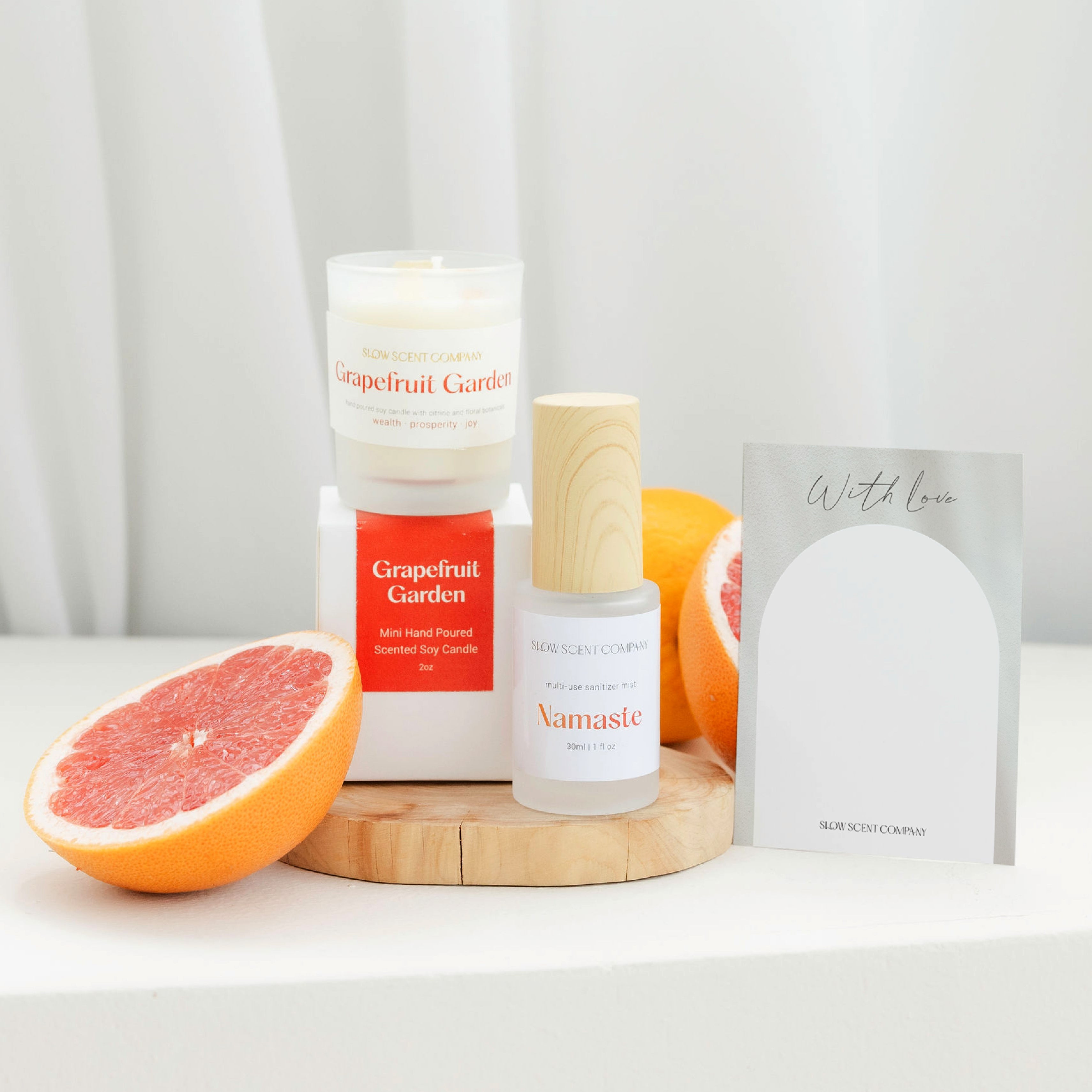 Candle and Mist Travel Gift Set