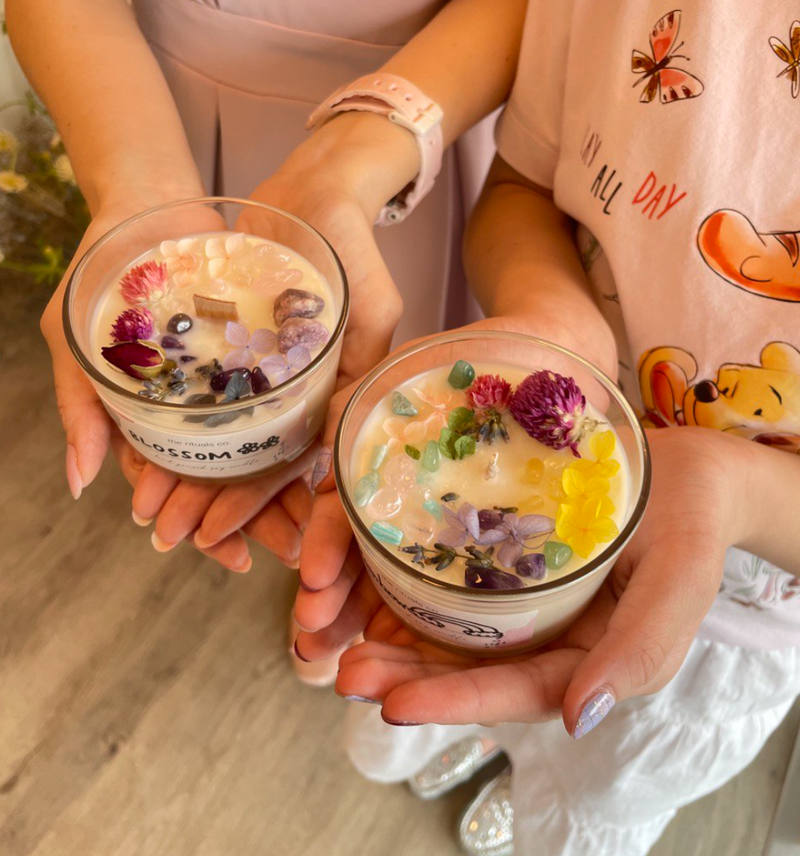 Crystal Botanical Candle Making Workshop