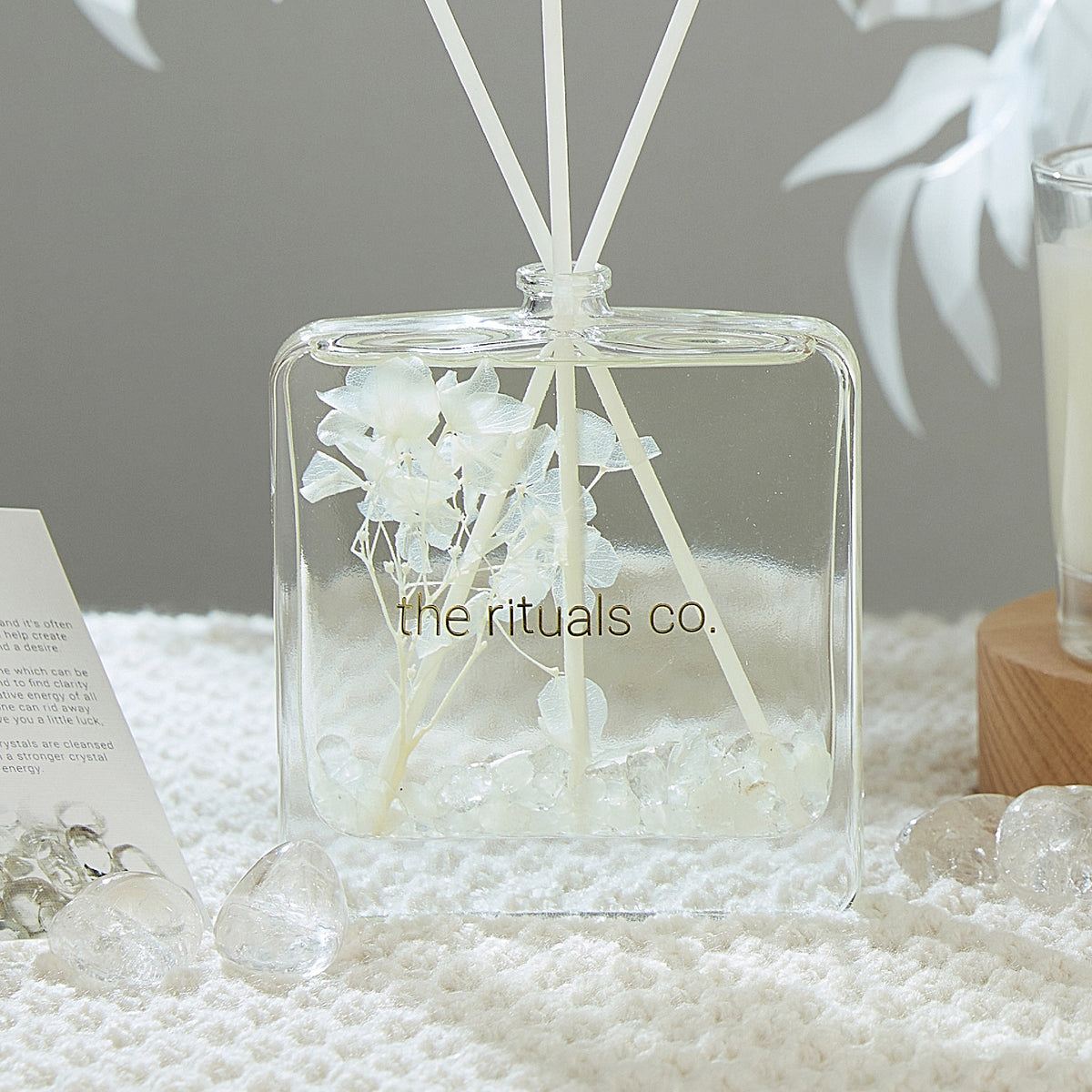 White Tea Crystal Reed Diffuser – Slow Scent Company